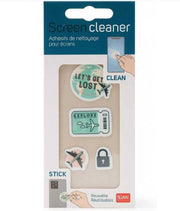 Sticker Legami Pulisci Schermo Travel