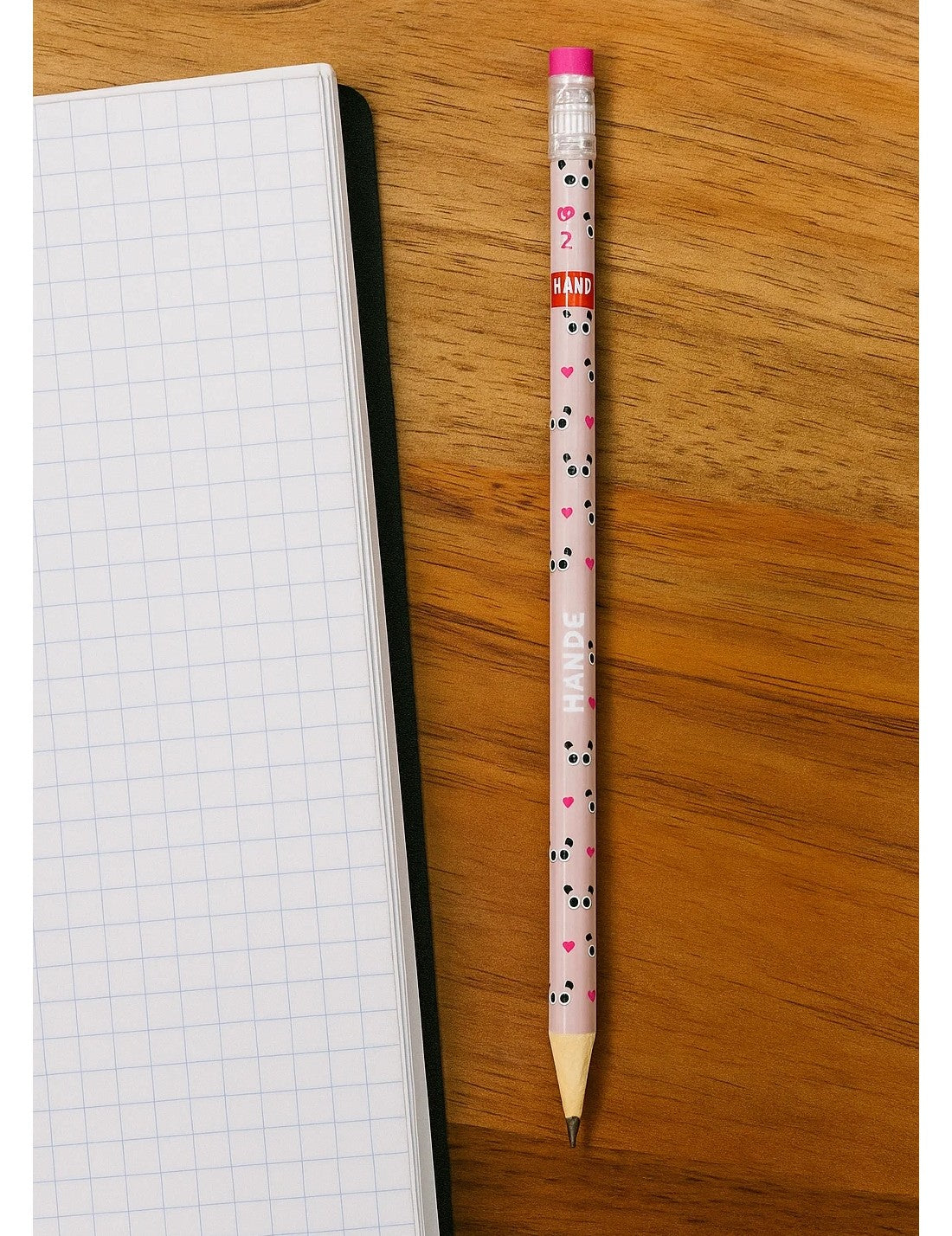Matita In Carta Riciclata Panda Rosa I Used To Be A Newspaper Legami