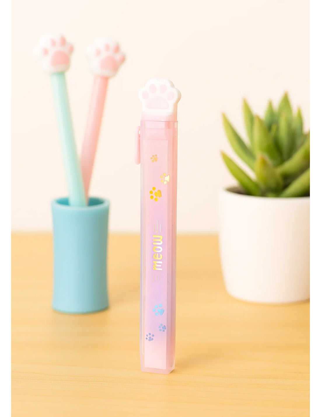 Gomma Retrattile Con Ricarica Meow Legami
