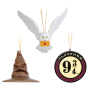 Addobbo Albero Di Natale Harry Potter Set 3pz.