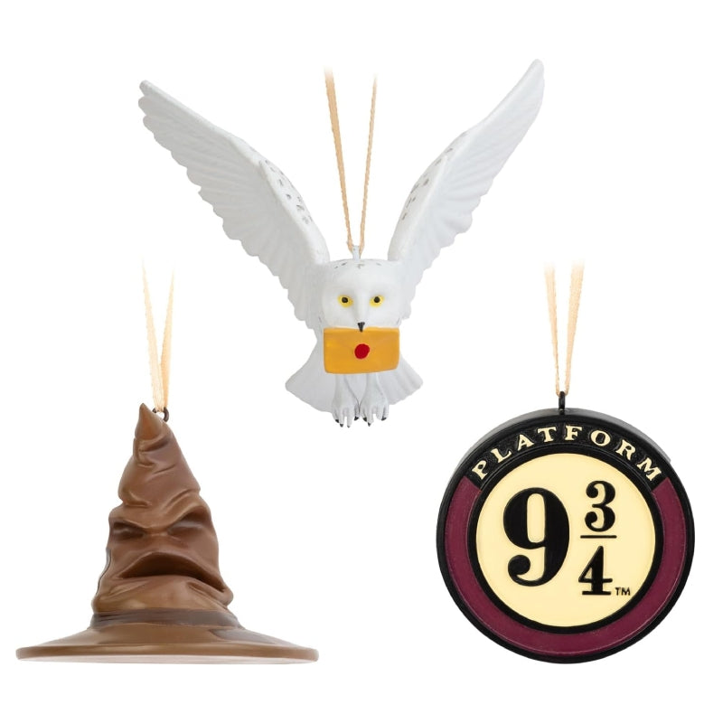 Addobbo Albero Di Natale Harry Potter Set 3pz.