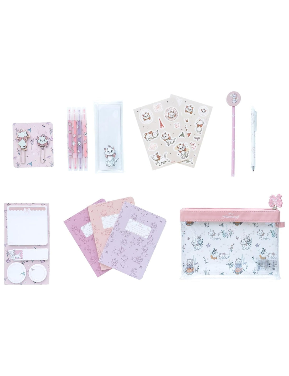 Set Cancelleria Disney Minou Gli Aristogatti