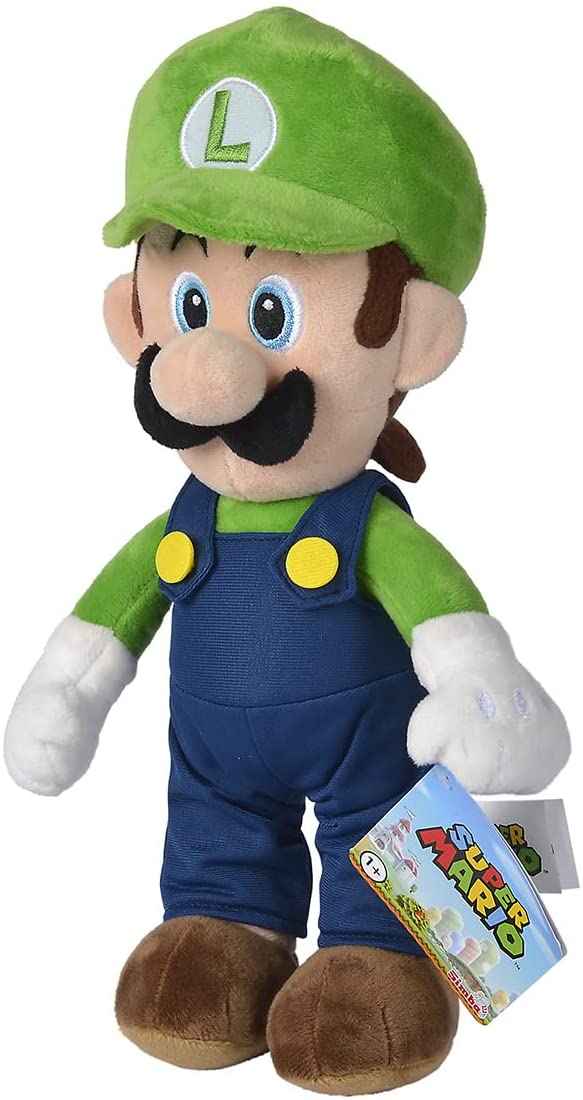 Peluche Luigi Super Mario 30cm