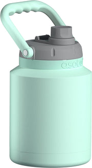 Asobu Mini Borraccia Termica In Acciaio Con Cannuccia Pop-Up Menta