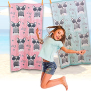 Telo Mare Double Face Cane Carlino 70x140cm