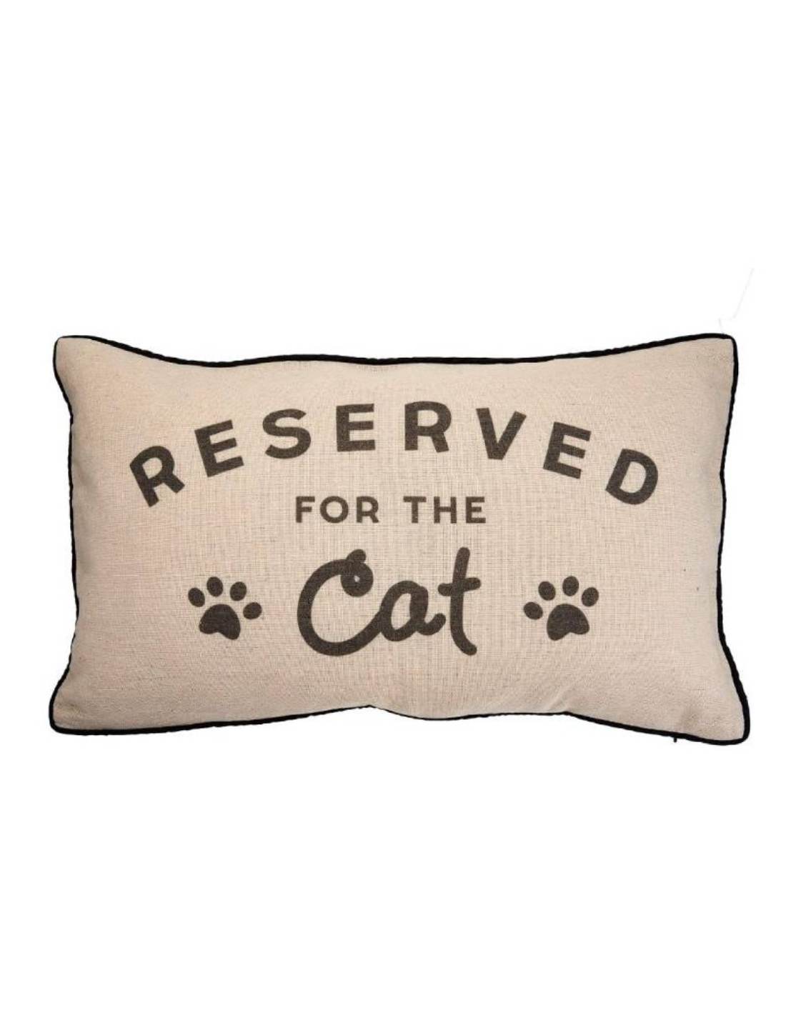Cuscino Decorativo Reserved For The Cat 50cm