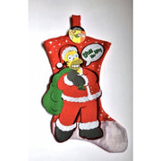 Calza Befana Epifania Homer Simpson Stoffa 40cm