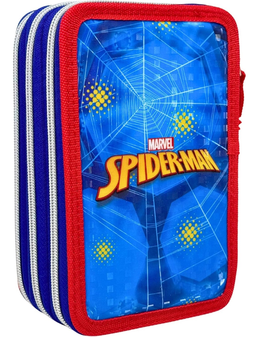 Astuccio Completo 3 Zip Marvel Spider Man