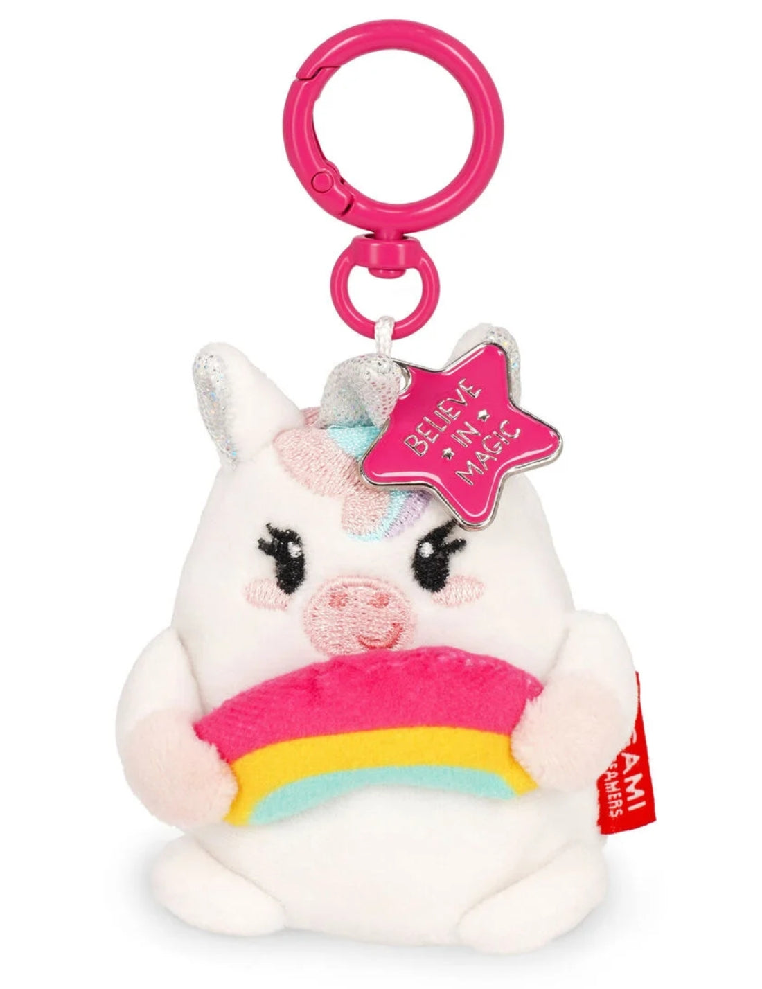 Portachiavi In Peluche Unicorno Super Soft Legami Tiny