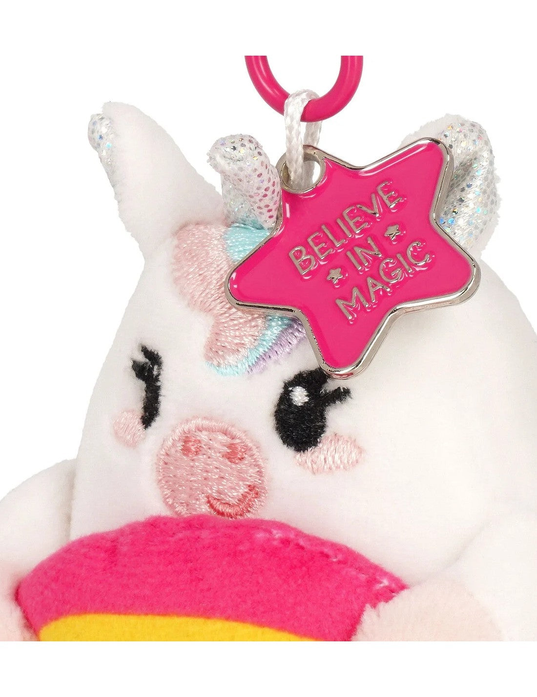 Portachiavi In Peluche Unicorno Super Soft Legami Tiny
