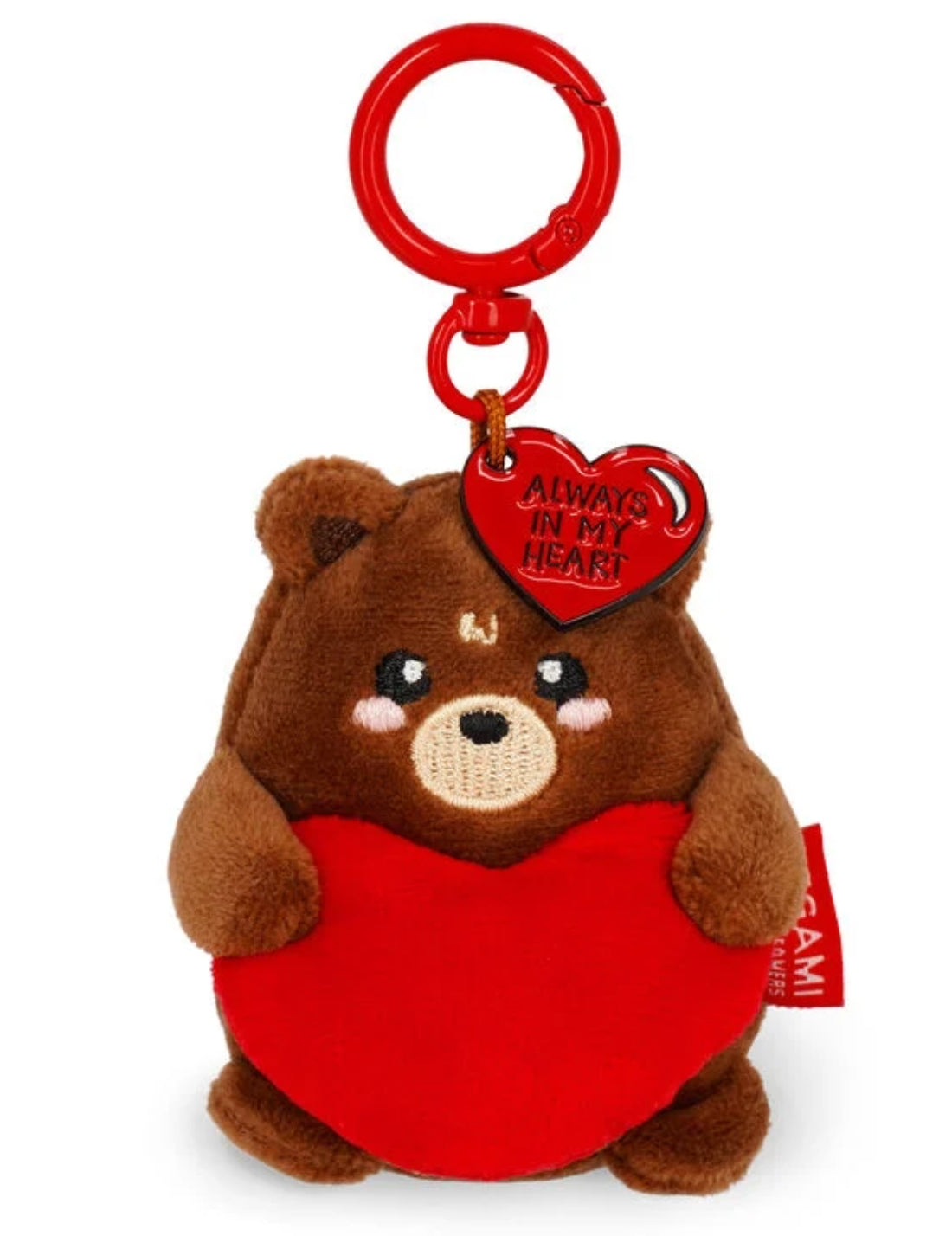 Portachiavi In Peluche Orso Teddy Super Soft Legami Tiny