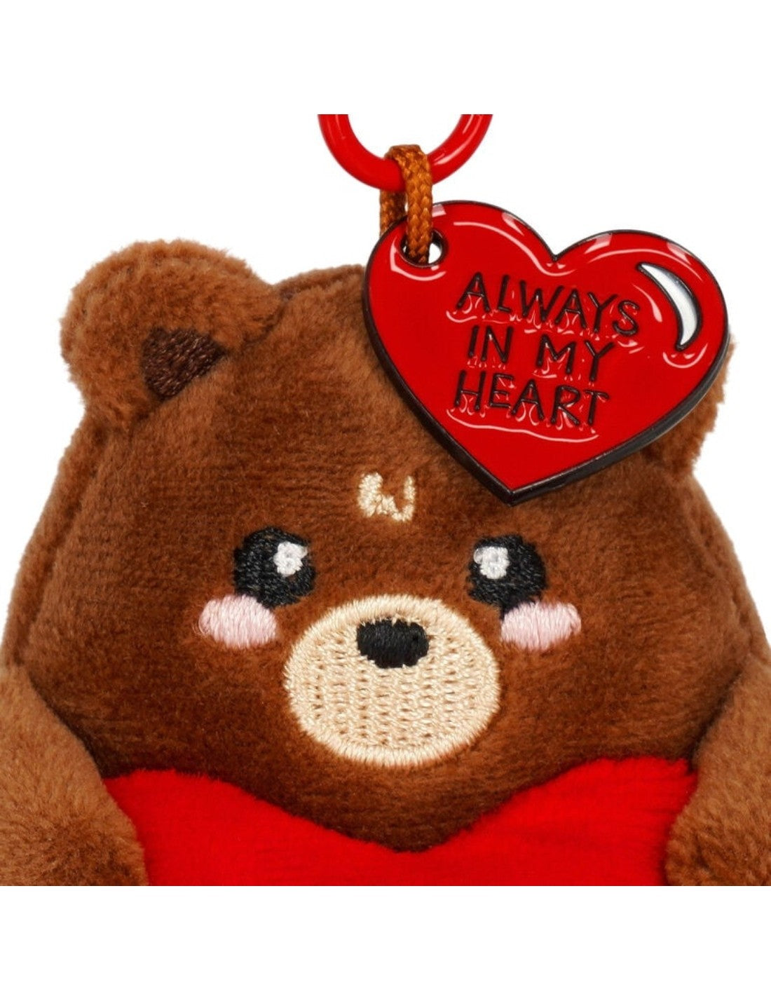 Portachiavi In Peluche Orso Teddy Super Soft Legami Tiny