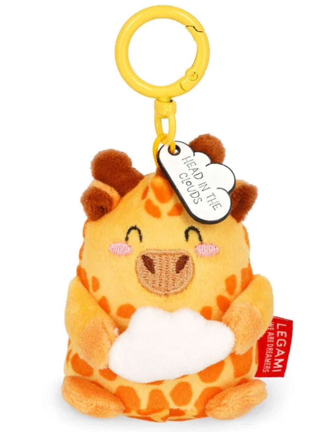 Portachiavi In Peluche Giraffa Super Soft Legami Tiny