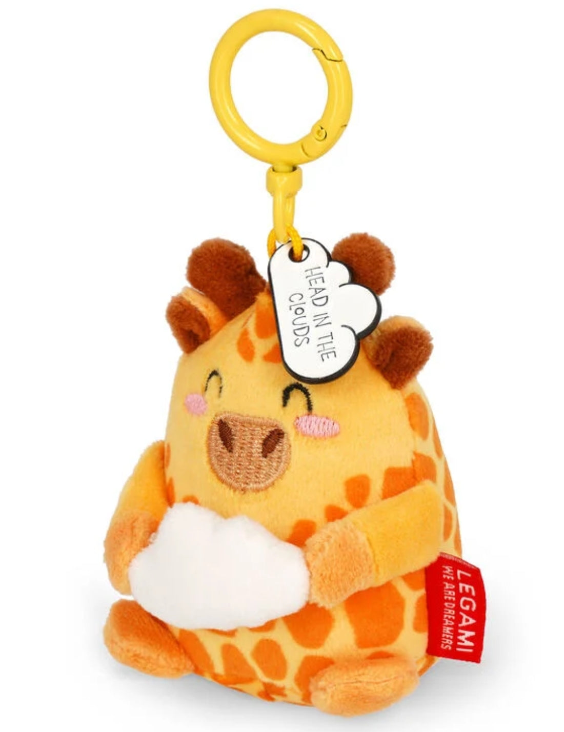 Portachiavi In Peluche Giraffa Super Soft Legami Tiny