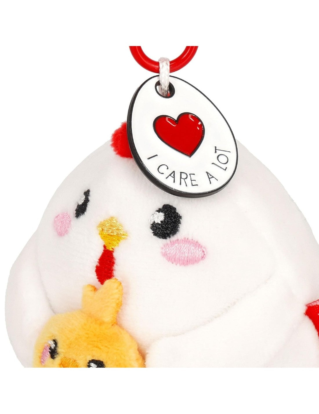 Portachiavi In Peluche Gallina Super Soft Legami Tiny