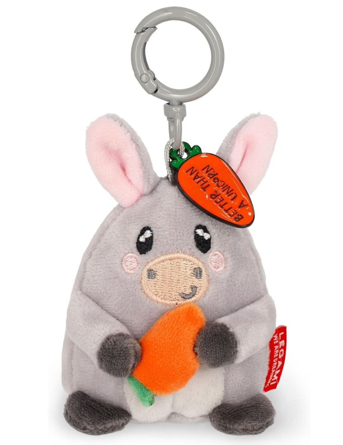 Portachiavi In Peluche Asino Super Soft Legami Tiny