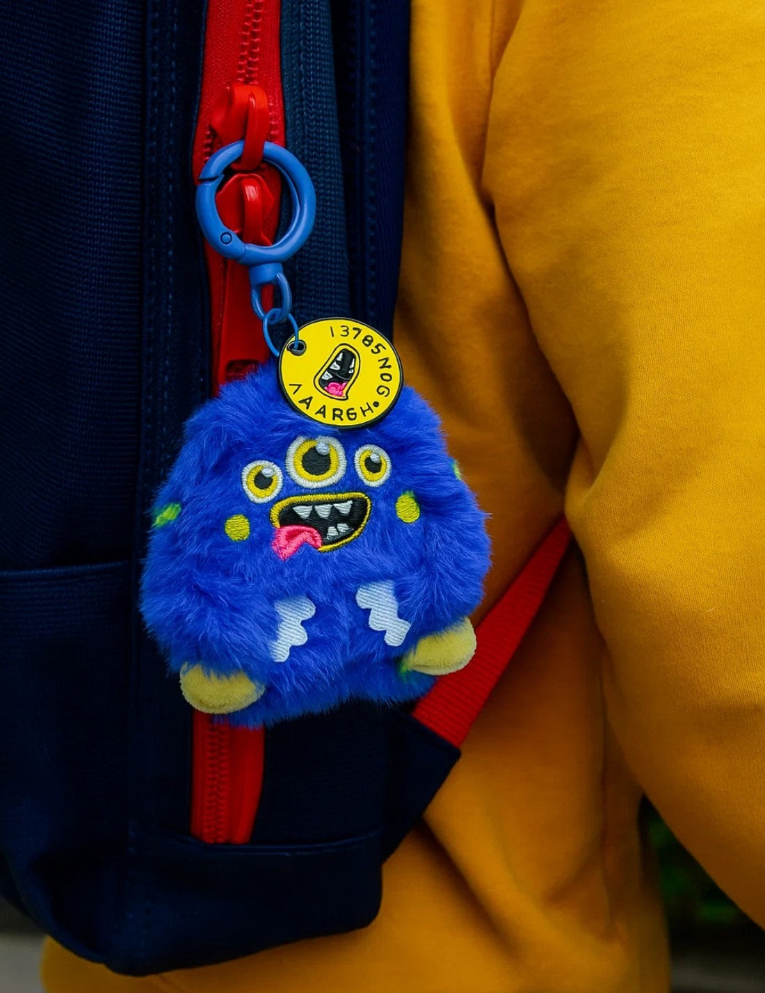 Portachiavi In Peluche Monster Super Soft Legami Tiny