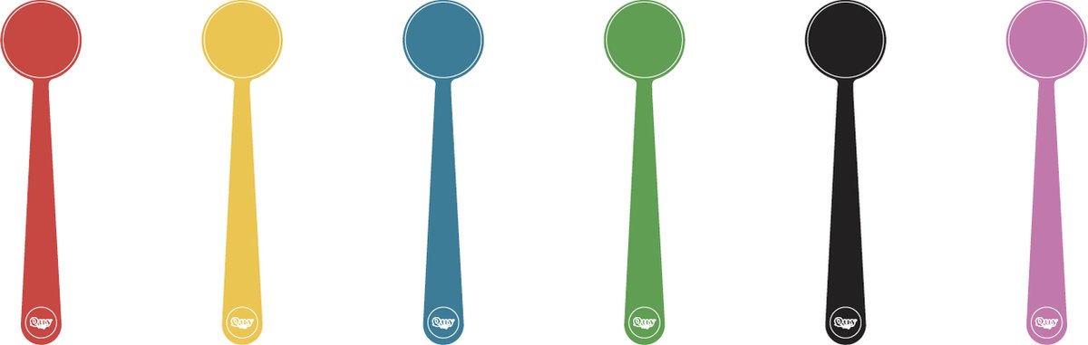 Quy Cup Set Cucchiaio 6 Colori