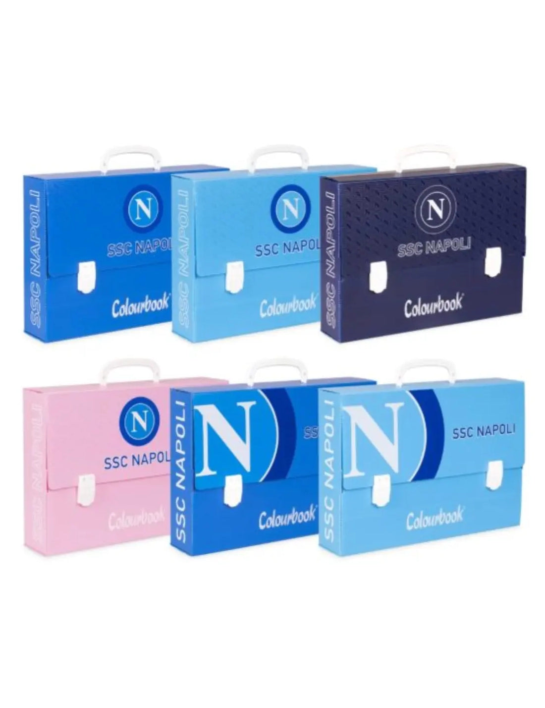 Cartella Polionda SSC Napoli Dorso 8cm