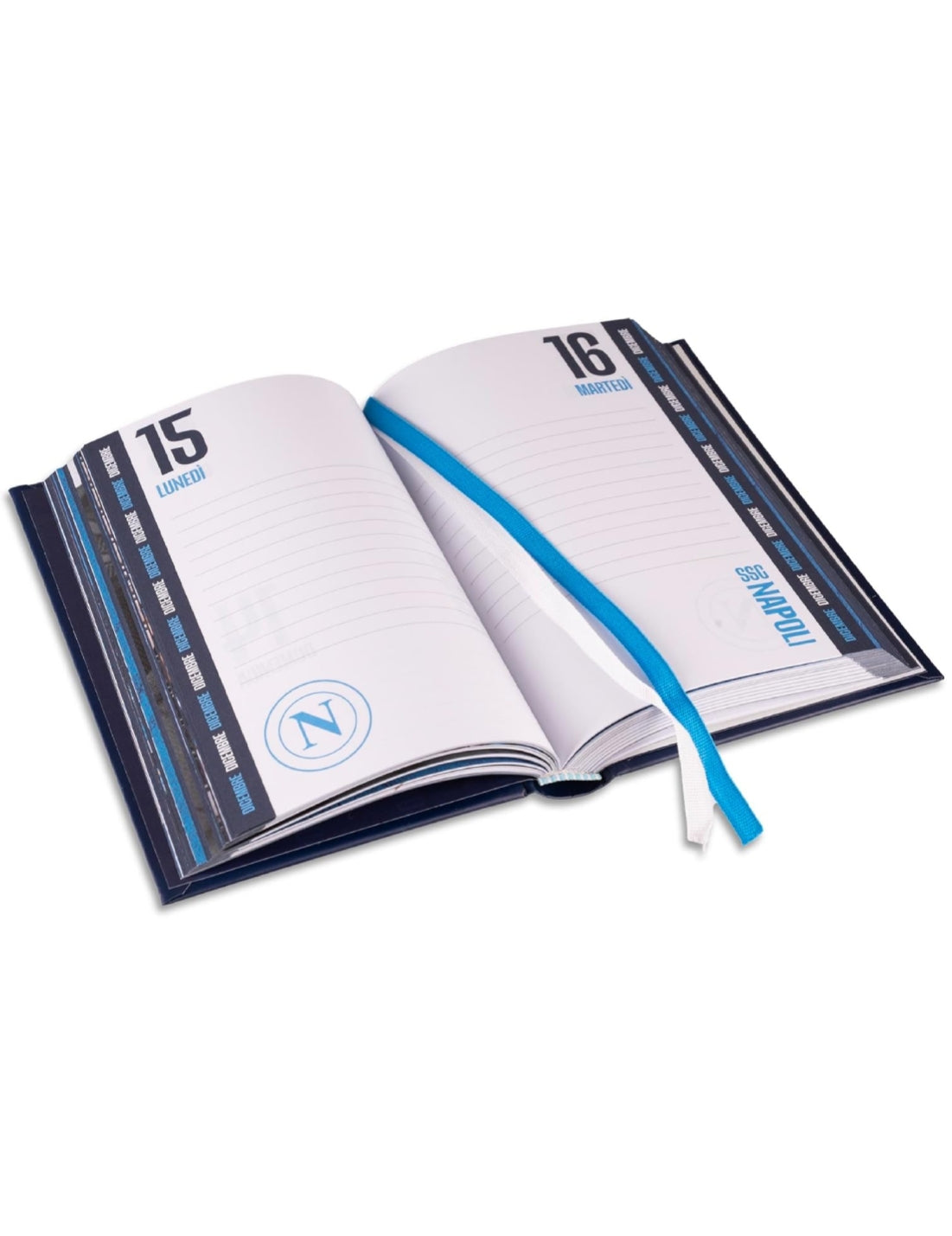 Diario 12 Mesi Datato 2025/2026 Colourbook SSC Napoli