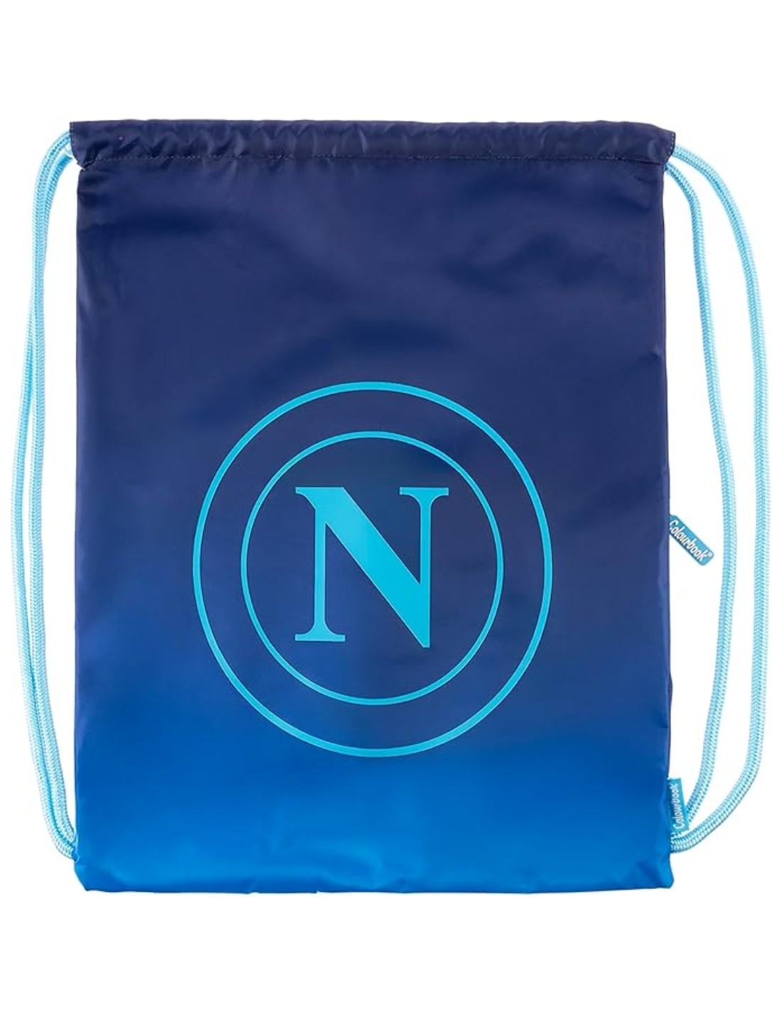 Zaino Sacca Coulisse Colourbook SSC Napoli Blu Scuro