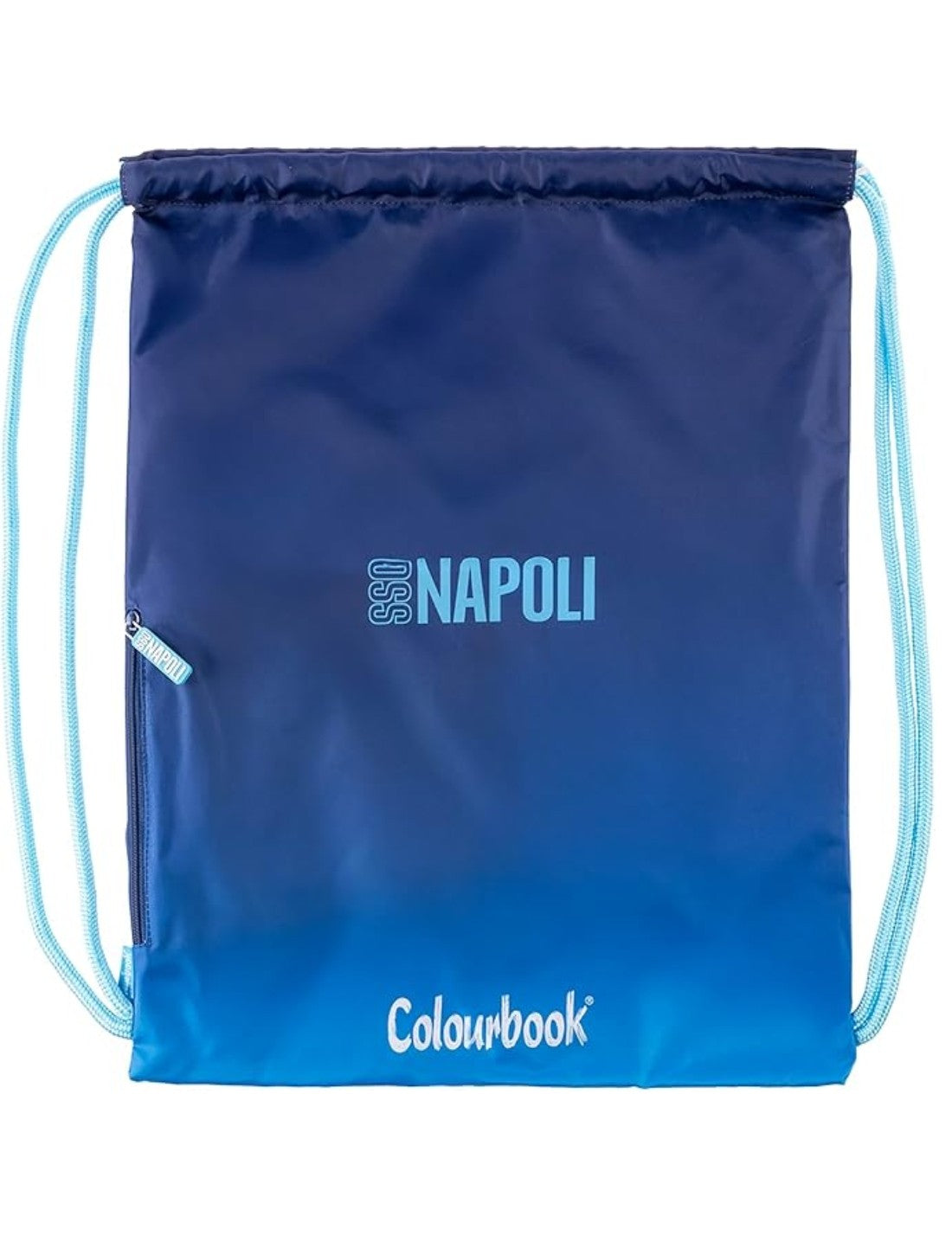 Zaino Sacca Coulisse Colourbook SSC Napoli Blu Scuro