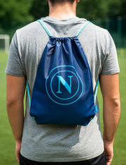 Zaino Sacca Coulisse Colourbook SSC Napoli Blu Scuro