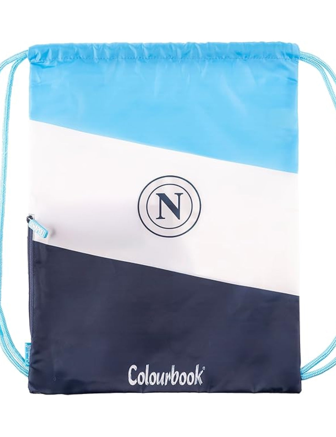 Zaino Sacca Coulisse Colourbook SSC Napoli Proud