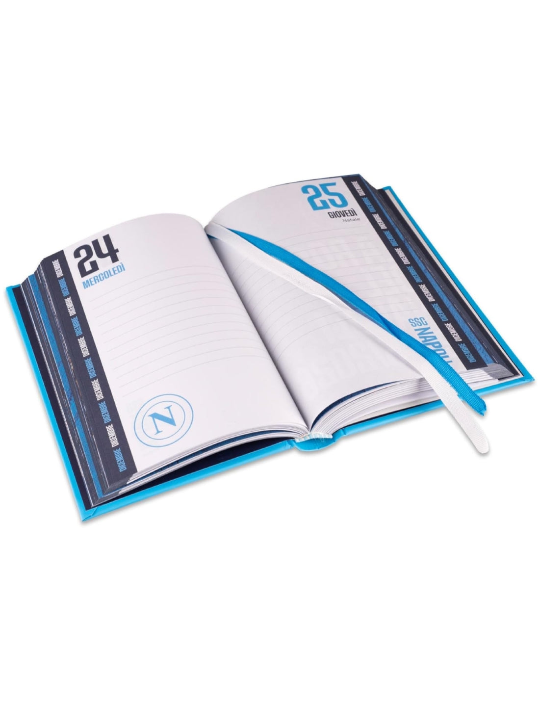 Diario Scuola 12 Mesi Datato 2025/2026 Colourbook SSC Napoli