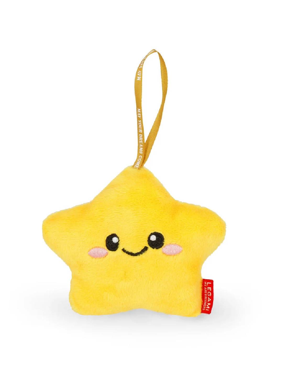 Pallina Albero Di Natale Peluche Stella Legami 8cm