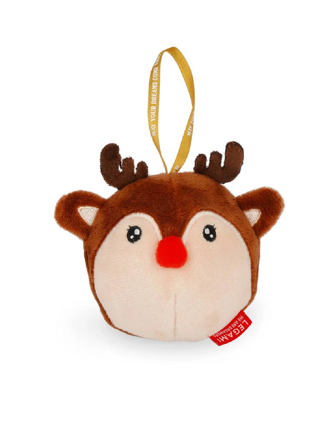 Pallina Albero Di Natale Peluche Renna Legami 7cm