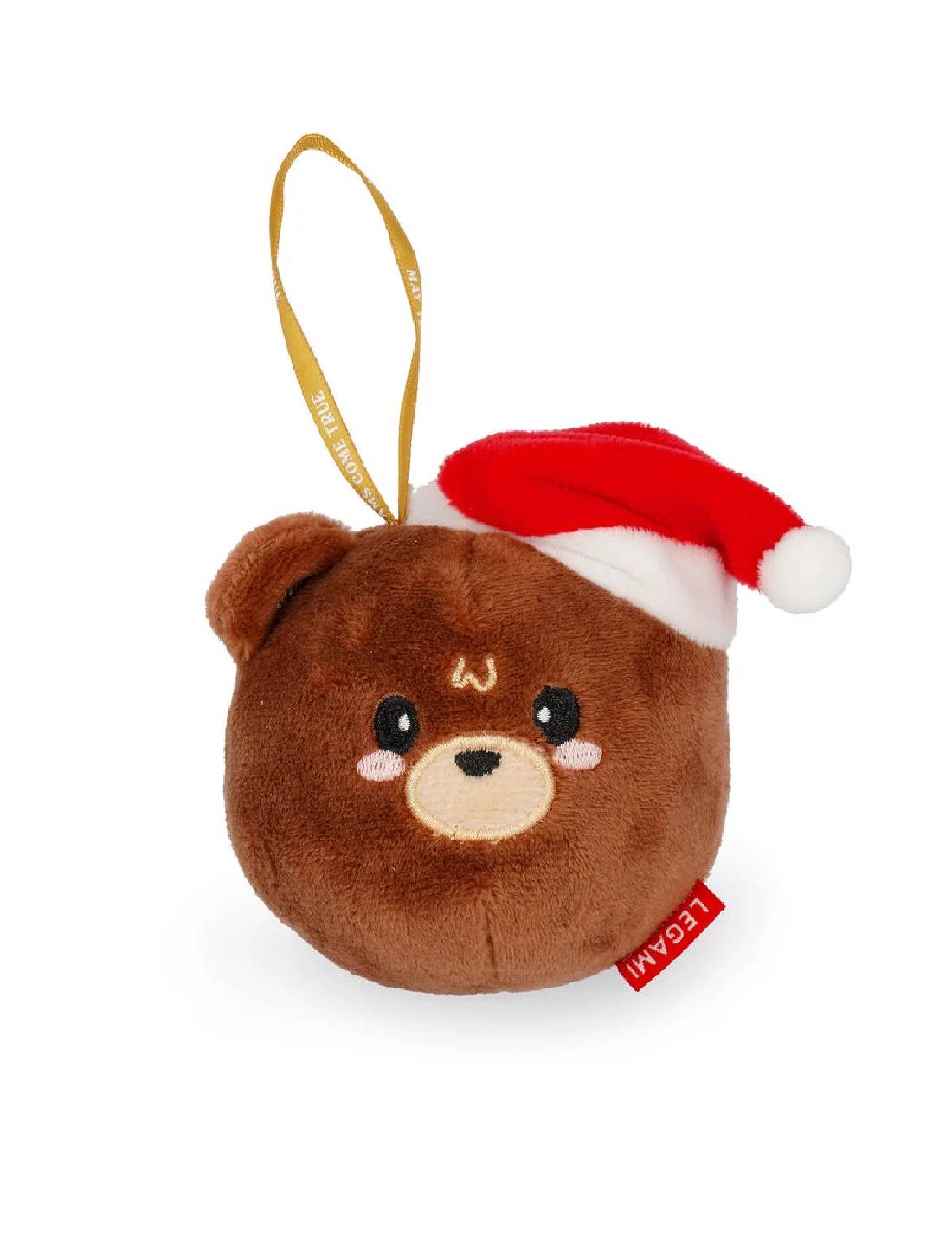 Pallina Albero Di Natale Peluche Orso Teddy Legami 6cm