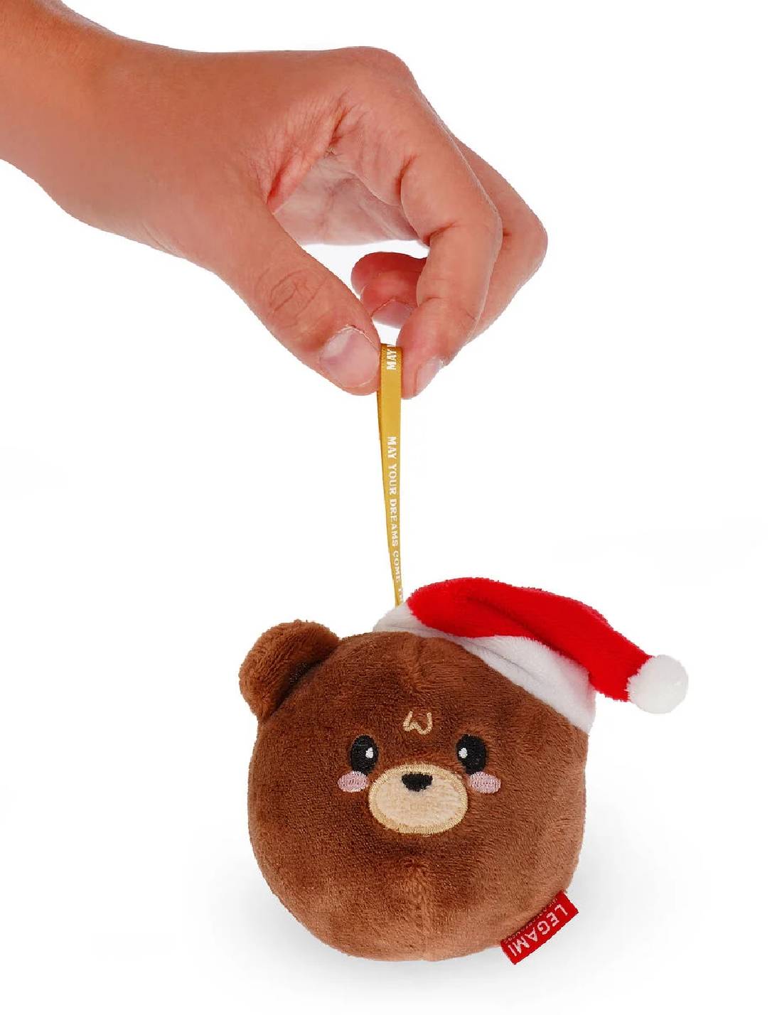 Pallina Albero Di Natale Peluche Orso Teddy Legami 6cm