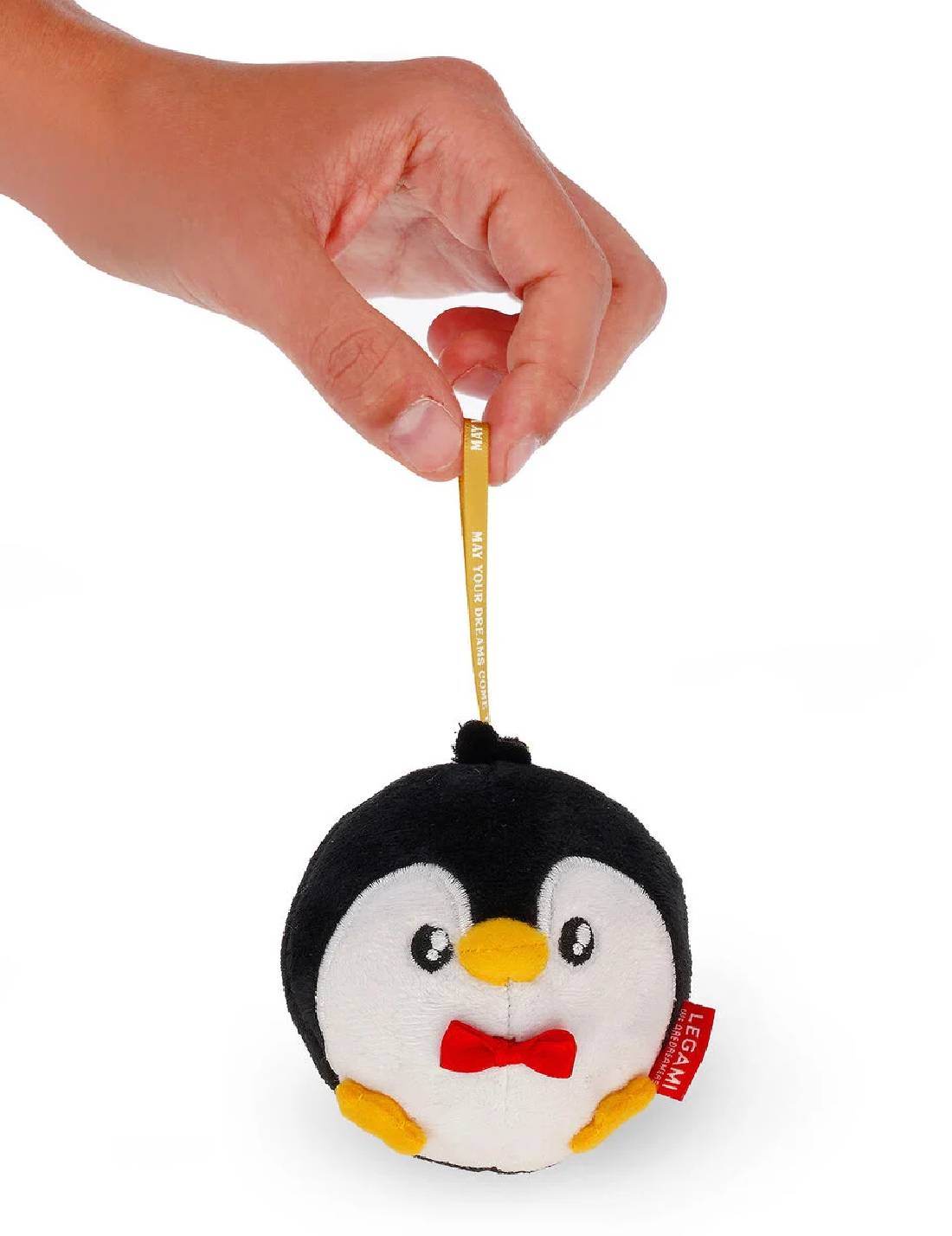 Pallina Albero Di Natale Peluche Pinguino Legami 6cm