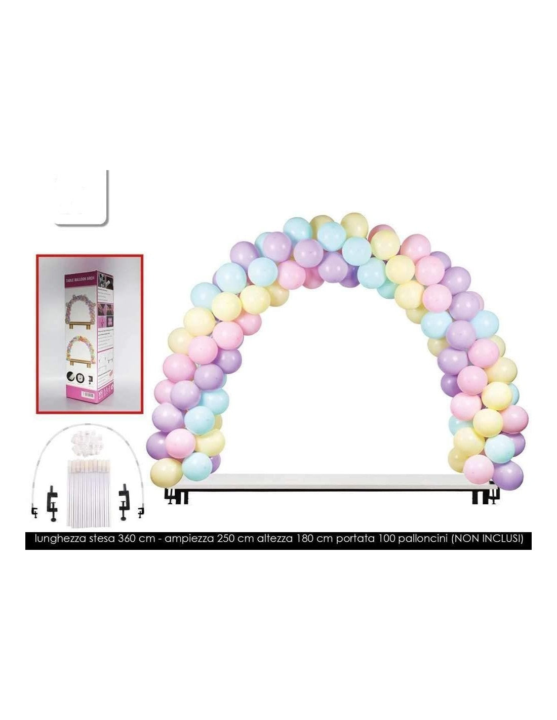 Struttura Arco Palloncini 360cm