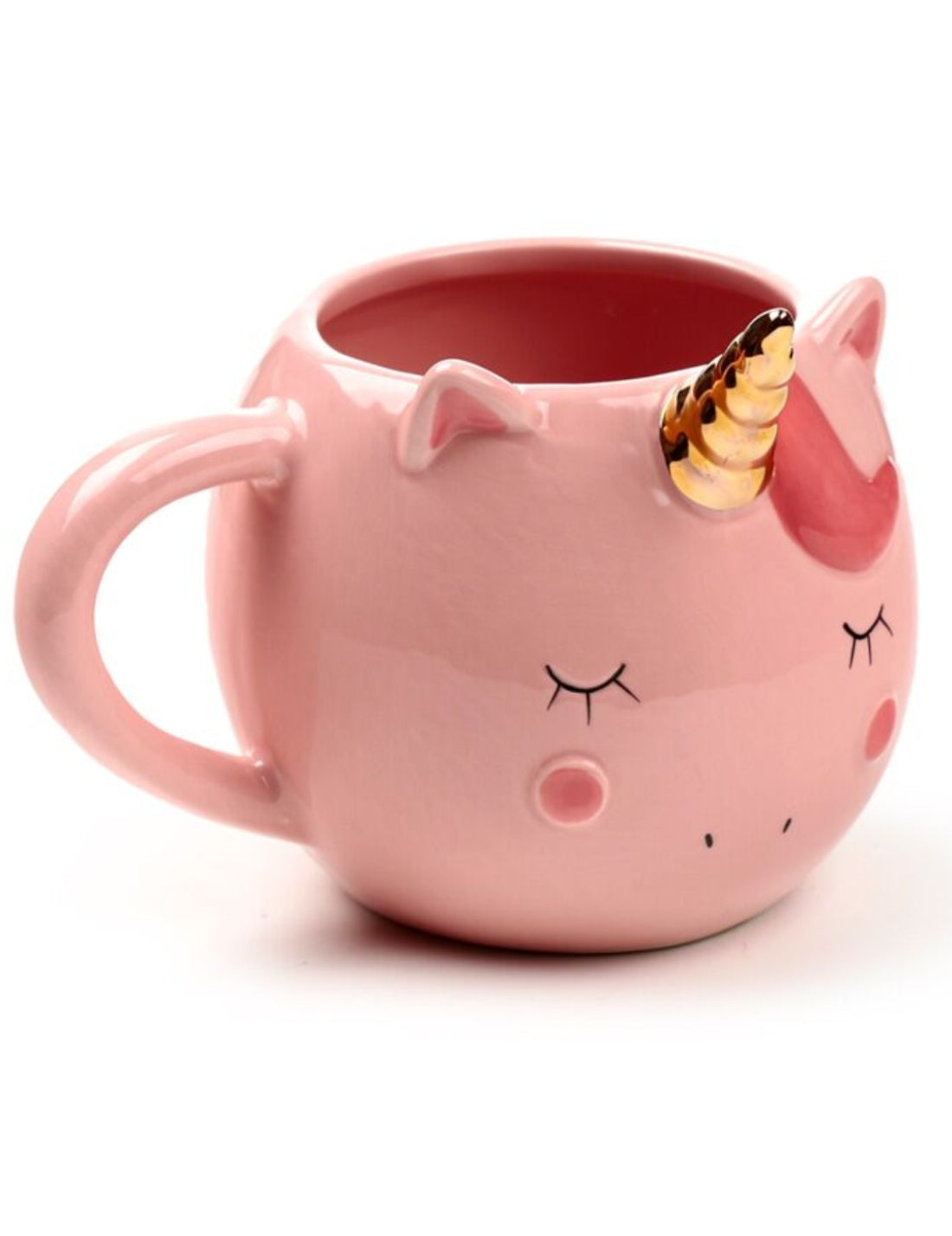 Tazza In Ceramica Unicorno Arcobaleno Incantato 560ml