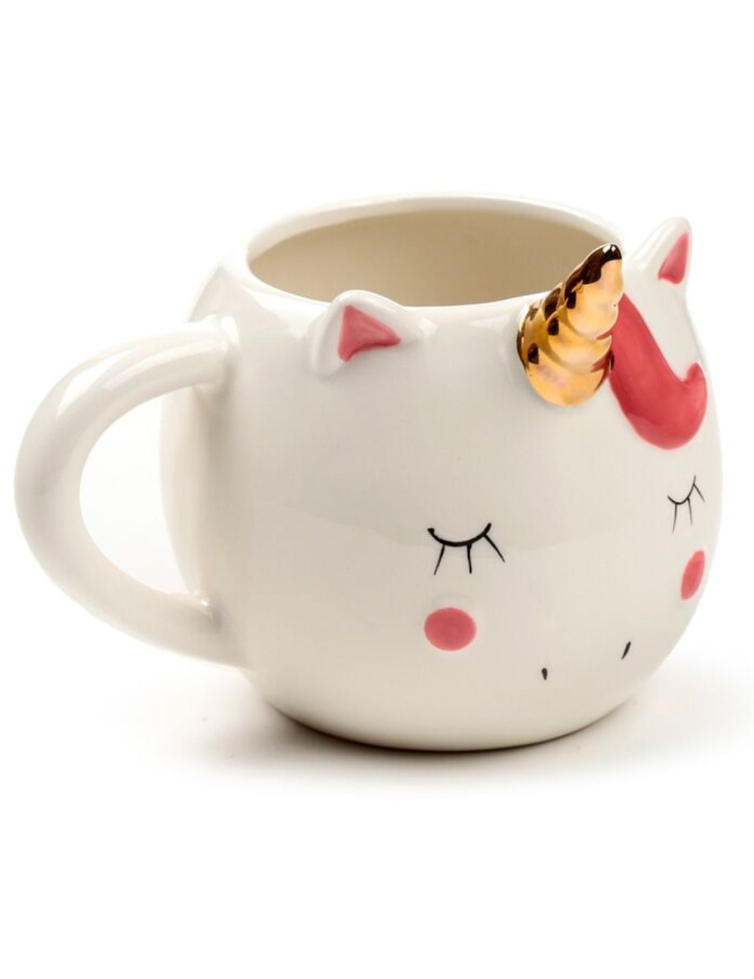 Tazza In Ceramica Unicorno Arcobaleno Incantato 560ml