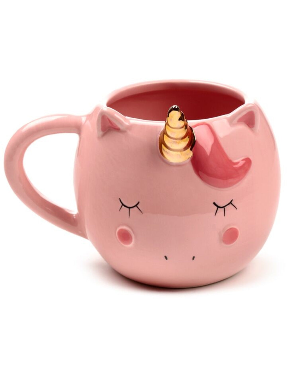 Tazza In Ceramica Unicorno Arcobaleno Incantato 560ml