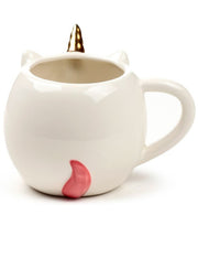 Tazza In Ceramica Unicorno Arcobaleno Incantato 560ml
