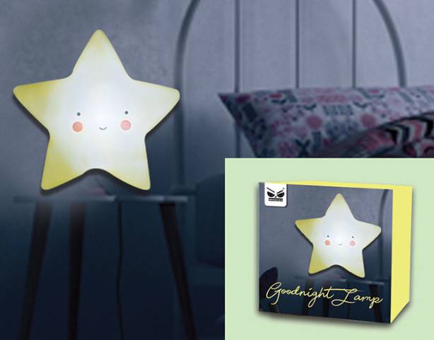 Lampada "Good Night" Sagomata Stella