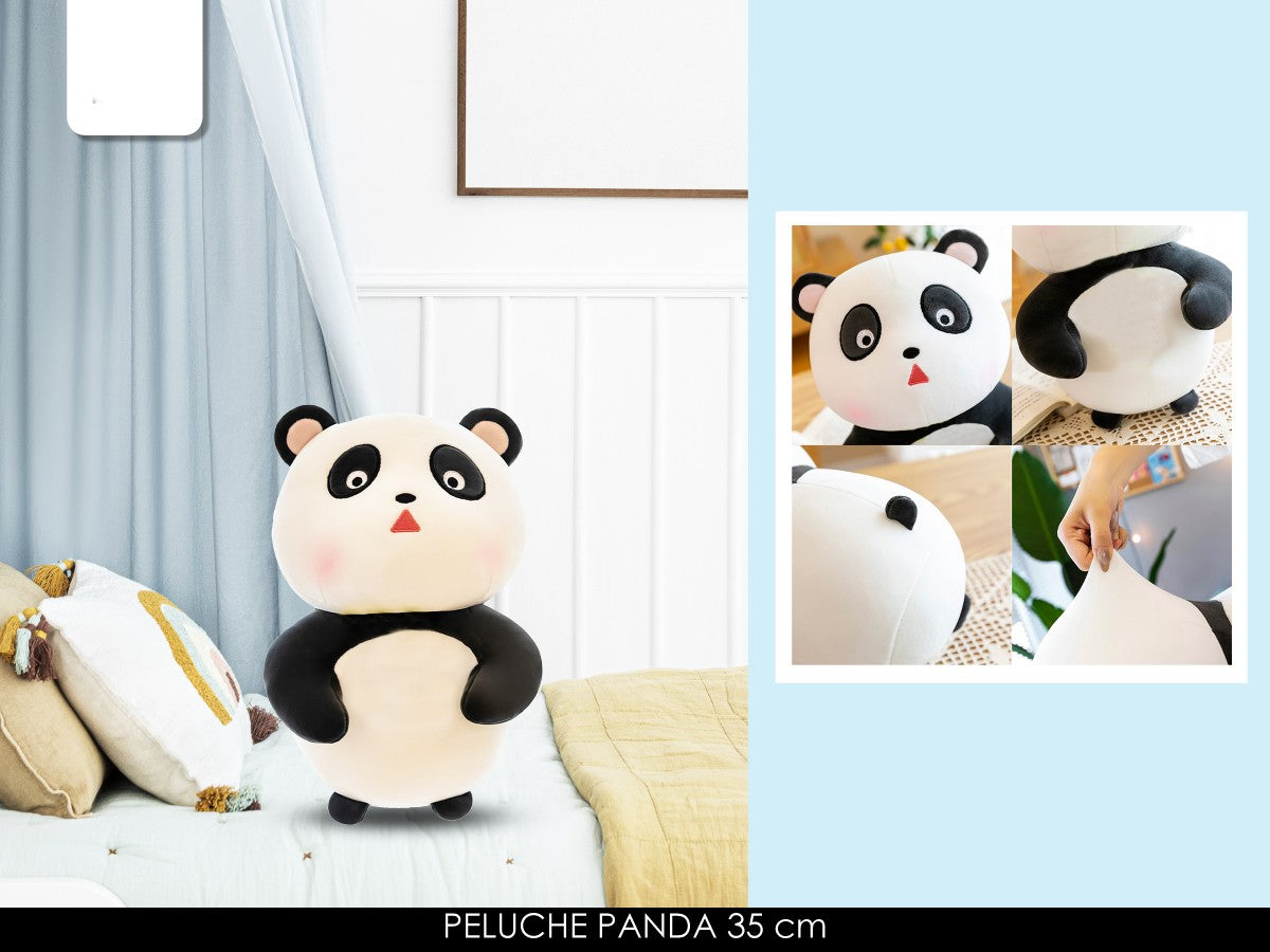 Peluche Orso Teddy Panda Mood 45cm