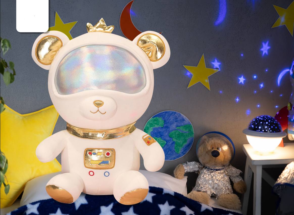 Peluche Orso Teddy Astronauta Seduto 40cm