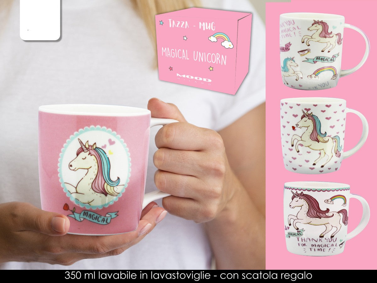 Tazza Magic Unicorno Assortito