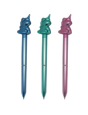 Penna A Sfera Unicorno Metallizzata
