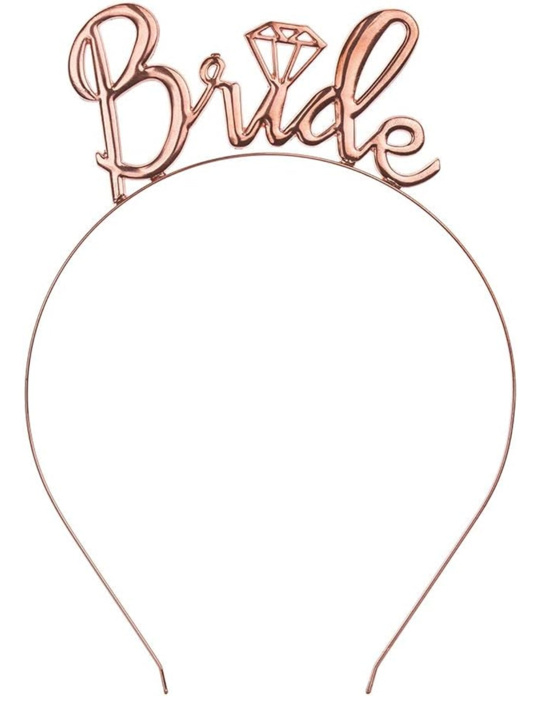 Cerchietto Bride Per Sposa In Metallo