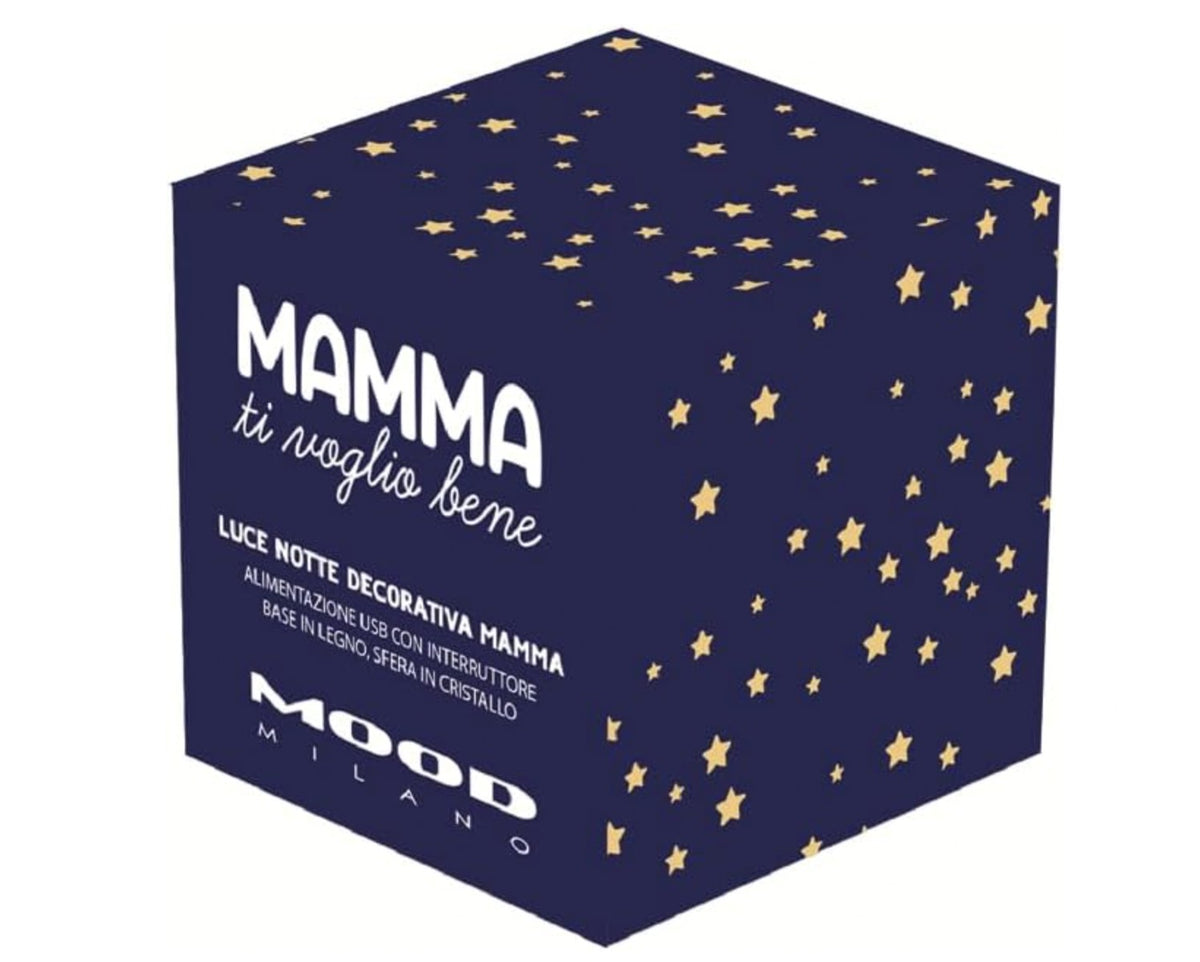 Lampada Sfera Di Vetro Festa Della Mamma Con Dedica