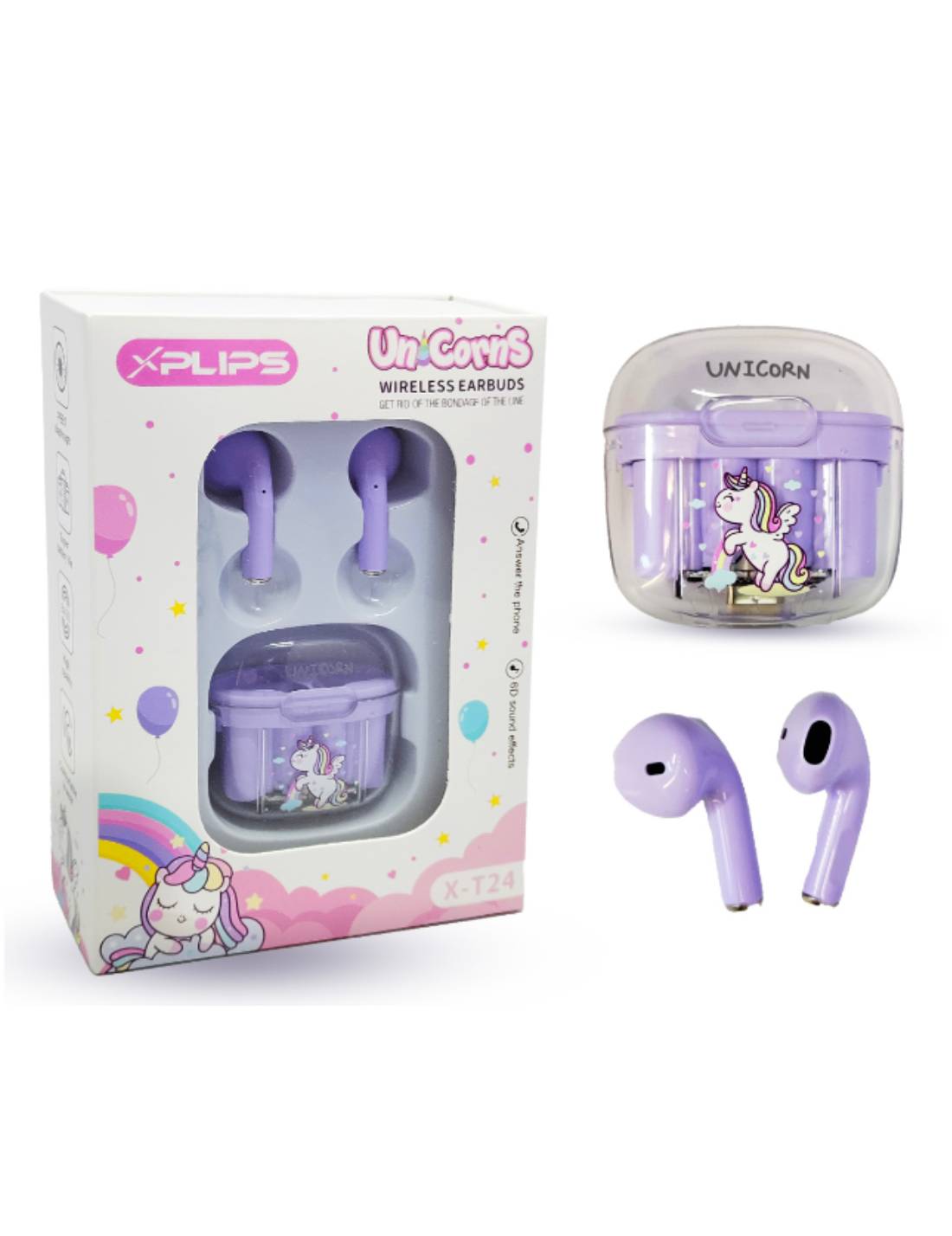 Auricolari Wireless Unicorno Hi-Tech Prodotto Assortito