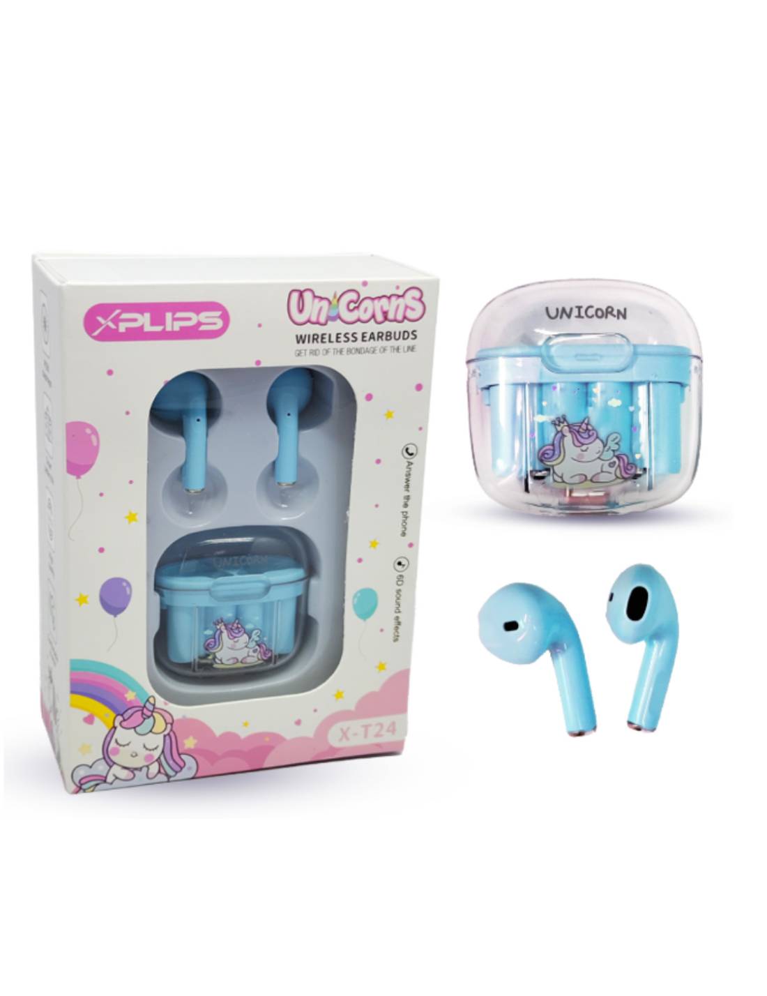 Auricolari Wireless Unicorno Hi-Tech Prodotto Assortito