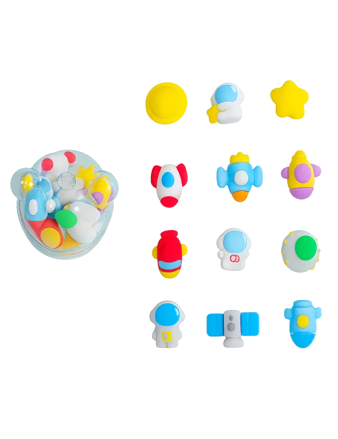 Set Gomme Da Cancellare Spazio