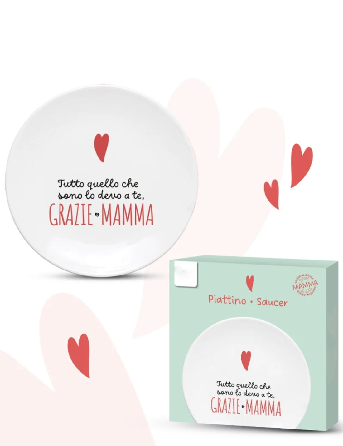 Piattino In Ceramica Svuotatasche Festa Della Mamma Con Dedica